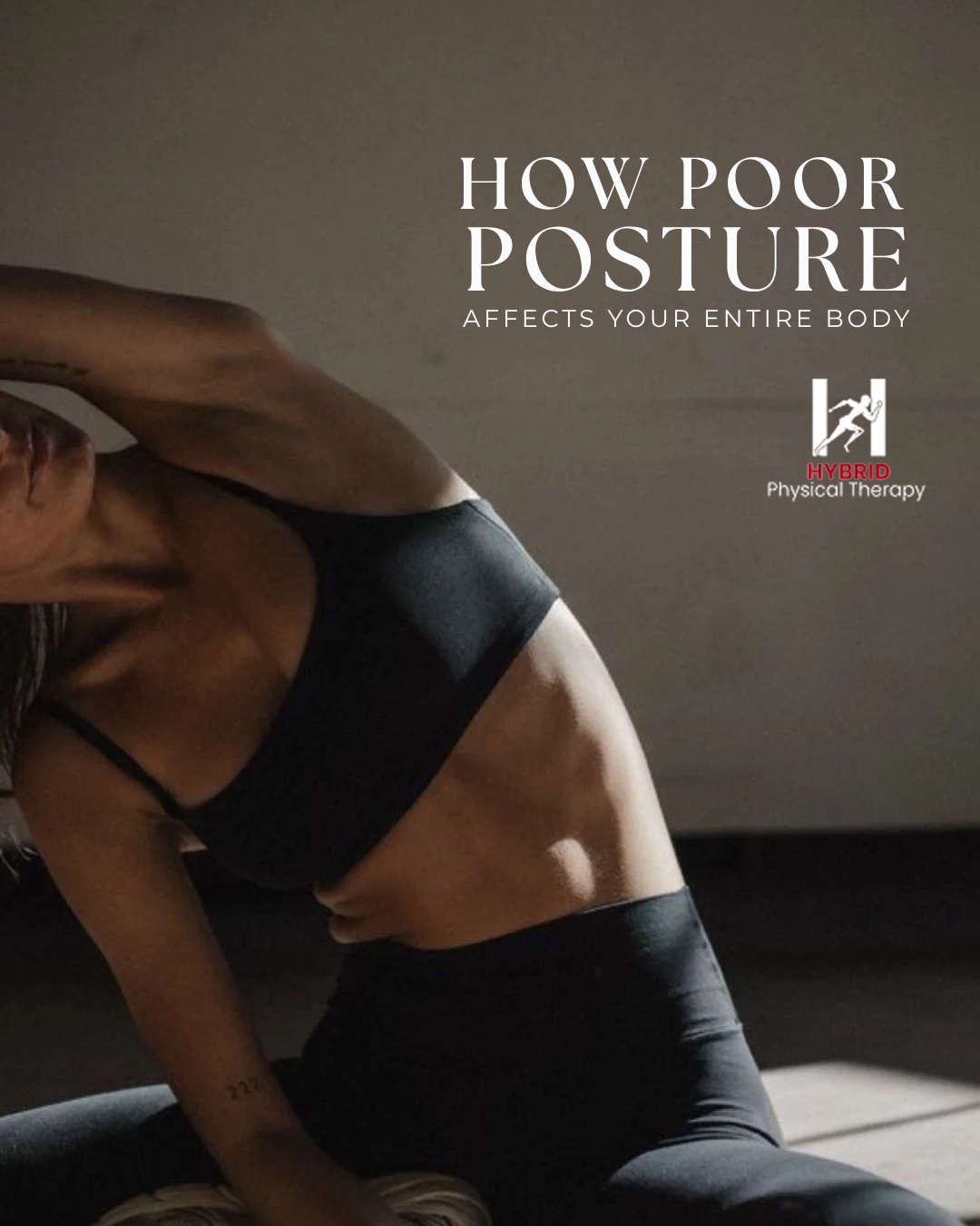 Physical therapy social post created by Social DFY
