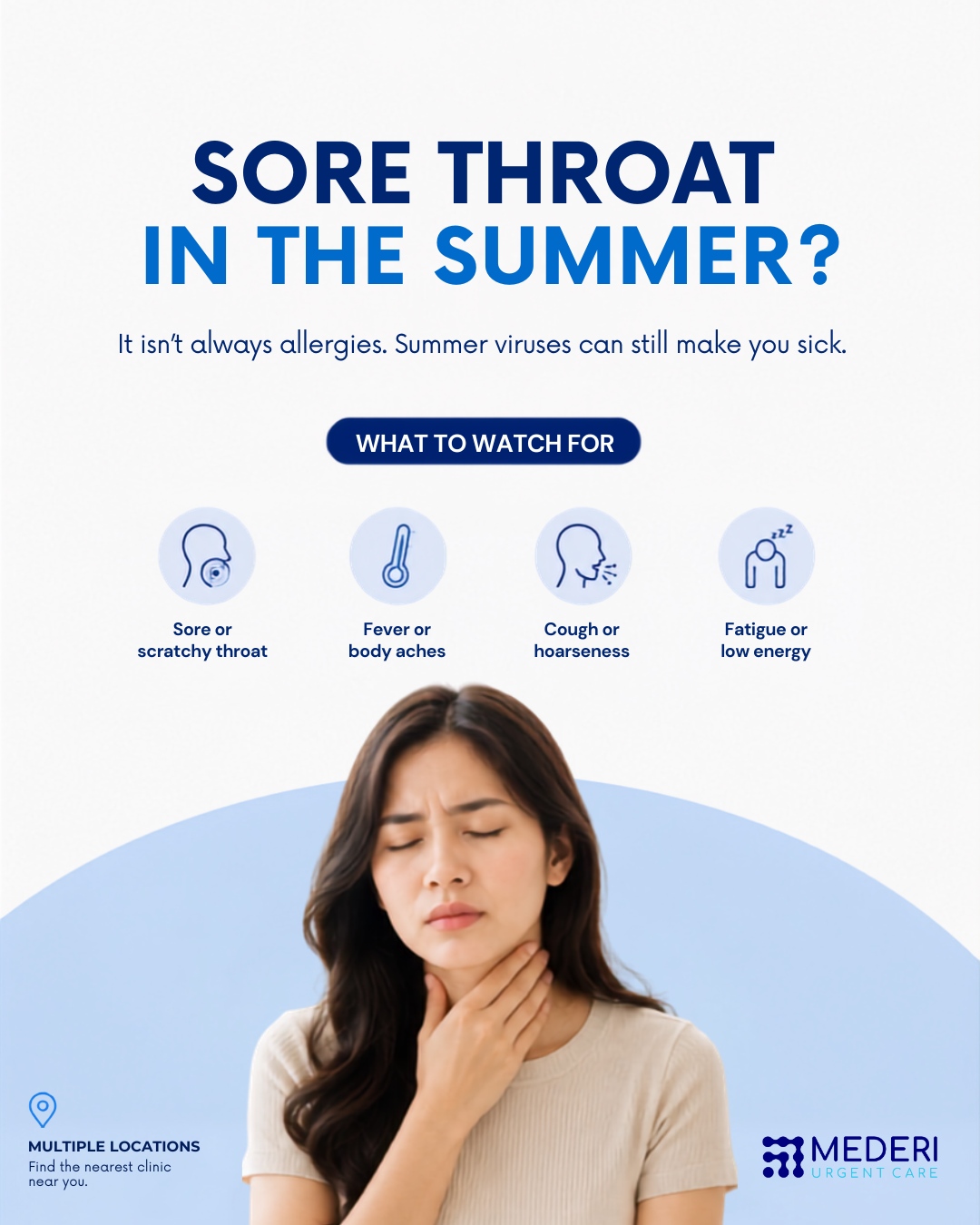 Healthcare social post created by Social DFY