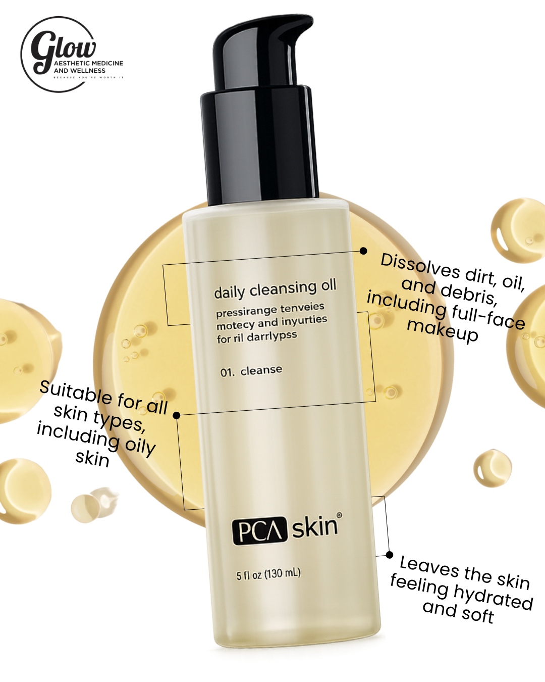 Skincare creative produced by Social DFY